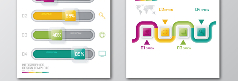 流程图数据图表元素素材