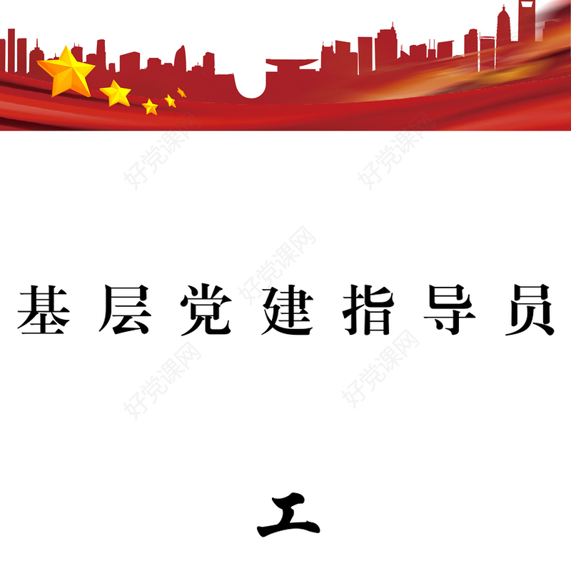 基层党建指导员工作手册