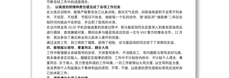 公安民警年度工作总结及明年工作计划