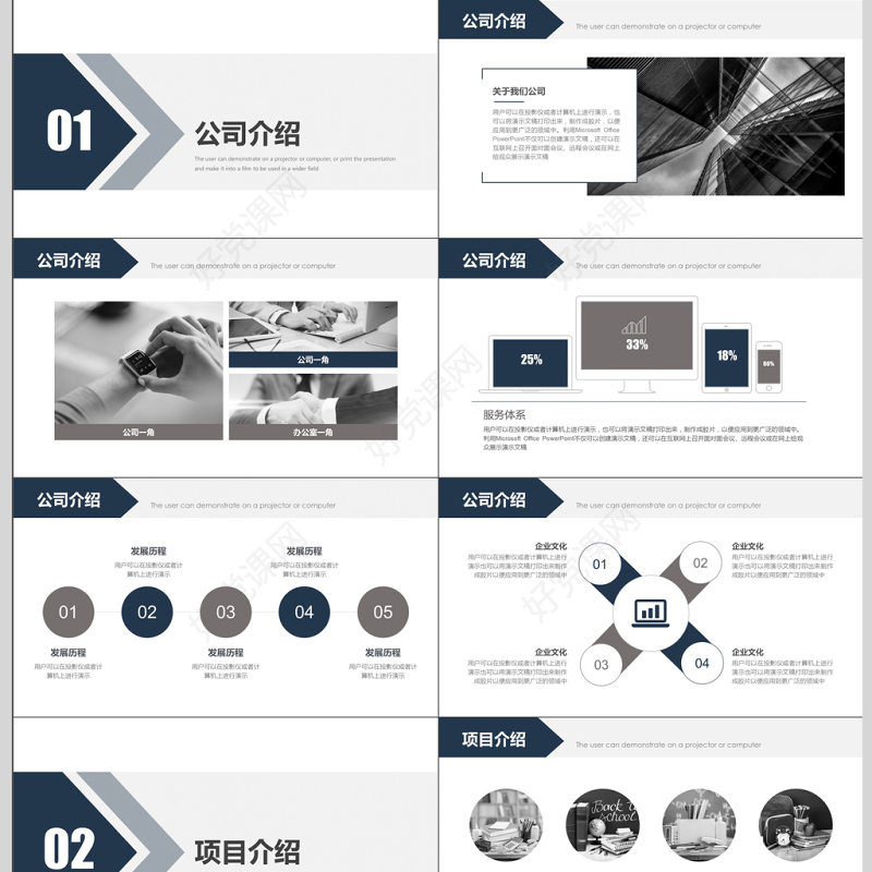欧美风商业计划书创业融资PPT模板