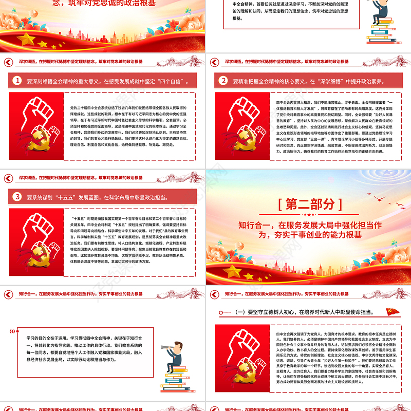 2026深学笃行全会精神凝心铸魂筑牢党性根基PPT党课