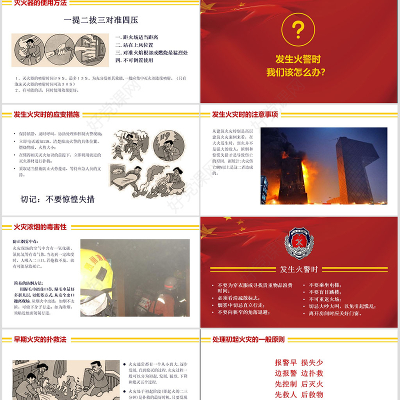 消防安全知识讲座培训ppt