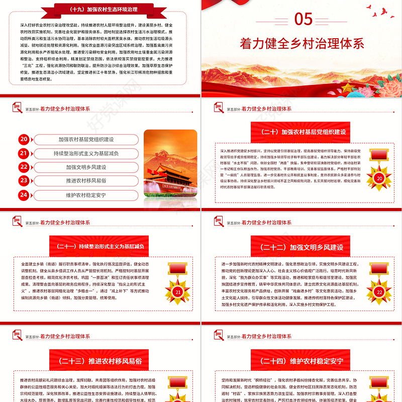 2025中央一号文件PPT关于进一步深化农村改革扎实推进乡村全面振兴的意见学习课件