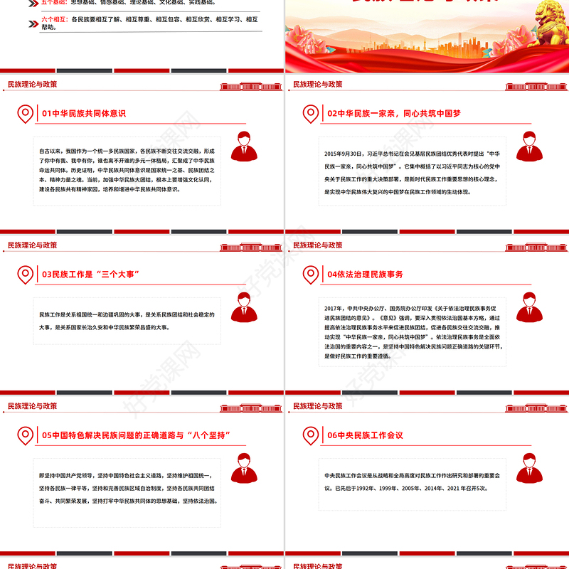 2025年9月民族团结进步活动月PPT民族团结知识应知应会课件