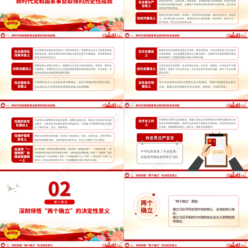 2023坚强核心团课PPT红色精美团青思想旗帜坚强核心强国复兴挺膺担当专题理论学习团支部辅导课件