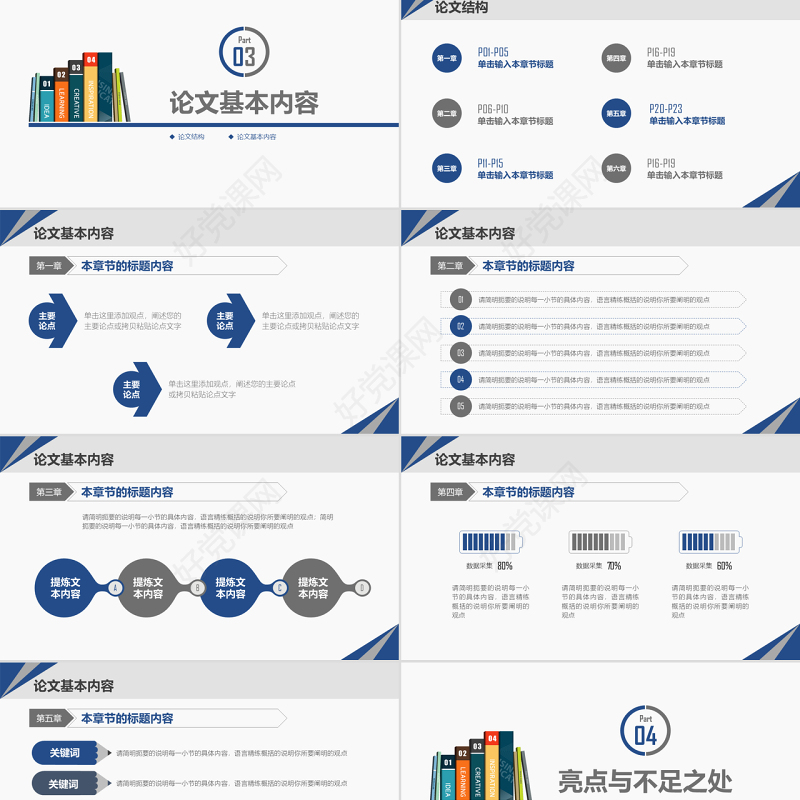 原创毕业答辩论文答辩研究生论文开题报告PPT-版权可商用