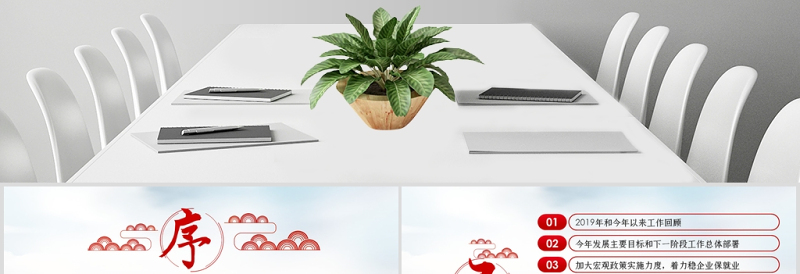 2020全国两会政府工作报告学习解读ppt