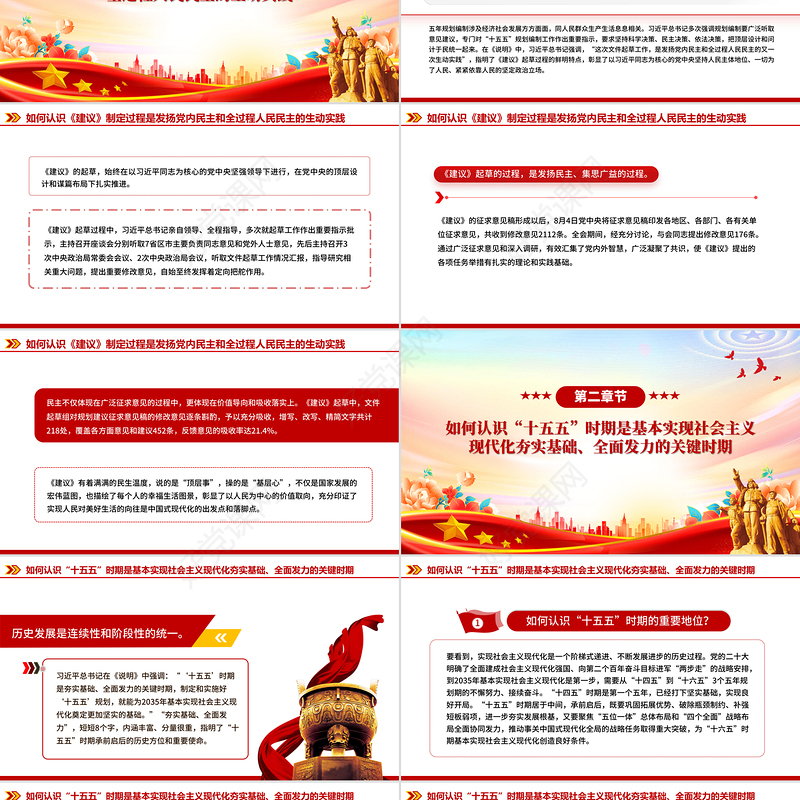 党政风深刻把握“十五五”规划建议的重点和要求PPT课件