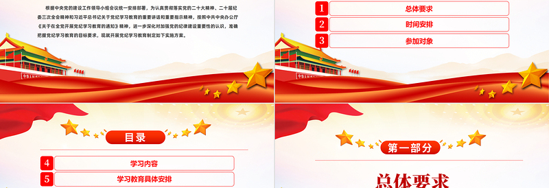 党政风2024年关于开展党纪学习教育实施方案PPT课件