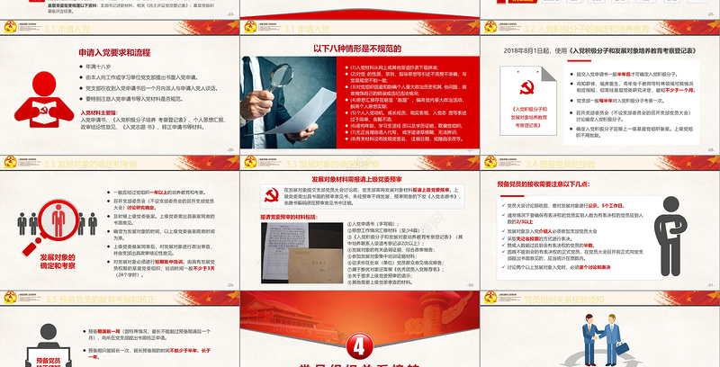 基层党支部工作实务党务工作者培训PPT模板