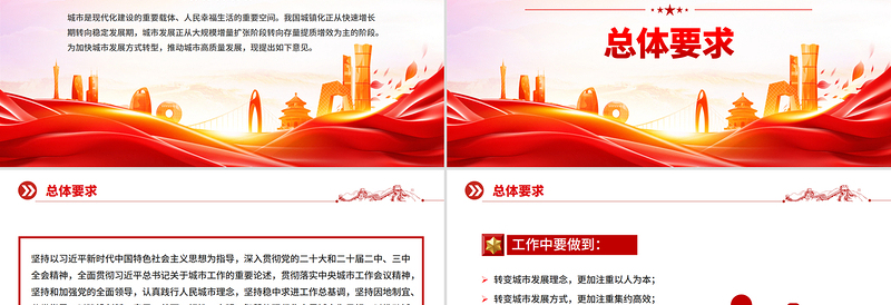 2025关于推动城市高质量发展的意见PPT课件