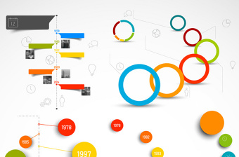 数据PPT素材矢量图形图标