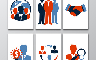 9款矢量商务办公ppt素材