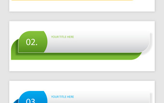 PPT相关报表类矢量素材