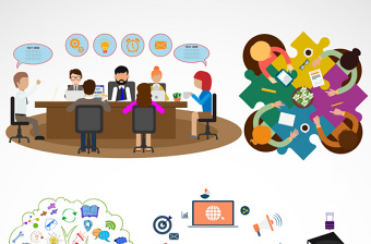 IT科技学习PPT元素矢量图标AI 素材