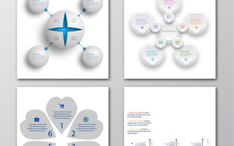 ppt29图表矢量元素素材