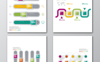 流程图数据图表元素素材
