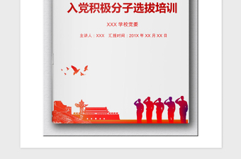 2021年党政类报告手册封面设计套装