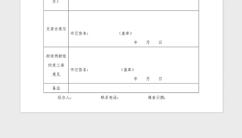 2021年党组织经费使用申请表模板