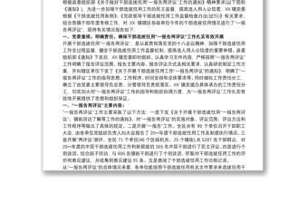 一报告两评议三篇