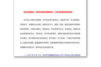 2022让和平的阳光照亮世界PPT红色大气风深入学习贯彻党史学习教育专题党建党课课件模板(讲稿)