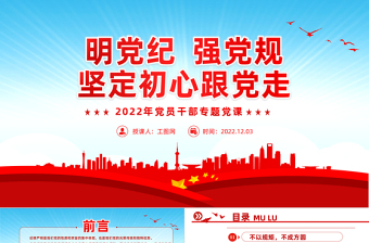 2024不忘初心 勇跟党走班会ppt