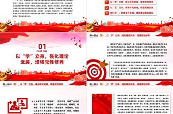 2023感悟思想伟力砥砺奋进前行党课PPT习近平新时代中国特色社会主义思想主题教育专题党课课件下载