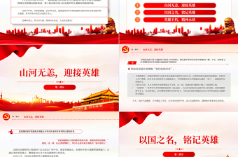 发扬抗美援朝精神砥砺爱党爱国之志PPT第十批在韩中国人民志愿军烈士遗骸归国课件下载