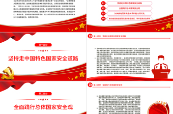 精美2023以新安全格局保障新发展格局PPT党员教育专题党课