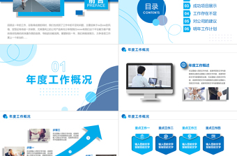 大气精美企业公司运营部工作汇报年终总结计划PPT下载