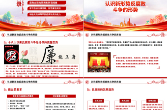 精美党政风严守职业底线公职人员廉洁从业培训课程课件