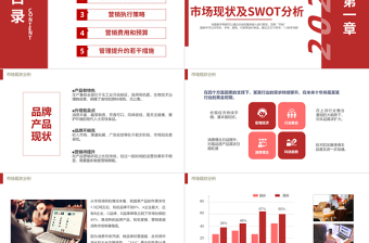 2024市场营销PPT简洁时尚市场销售策划模板