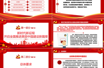 中共中央国务院关于全面推进美丽中国建设的若干意见ppt党政风全面推进美丽中国建设专题课件