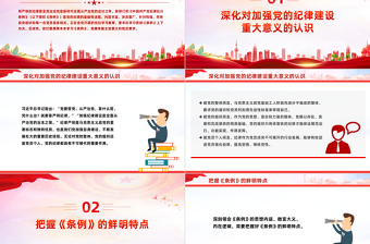 争当学纪知纪明纪守纪模范 PPT党建风学习贯彻《中国共产党纪律处分条例》微党课