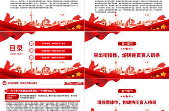 积极推进大中小学思想政治教育一体化建设PPT党建风深入学习思政课建设专题党课