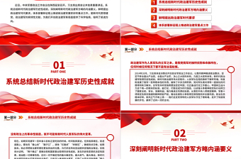 精美党政风打好实现建军一百年奋斗目标攻坚战的政治宣言PPT课件