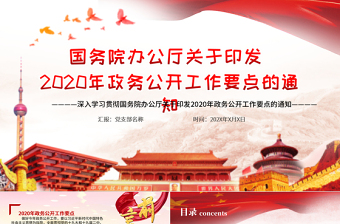 2024政务公开工作计划总结PPT