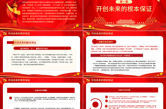 2021把我们党建设得更加坚强有力PPT红色简洁爱国爱党坚持党的领导办好中国自己的事情主题党课下载