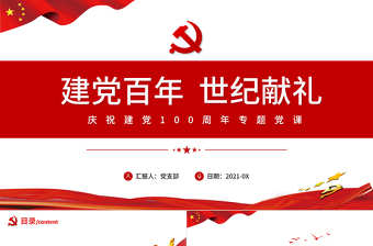 是建党百年的政治之年ppt