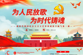 20257彩课堂为人民服务ppt