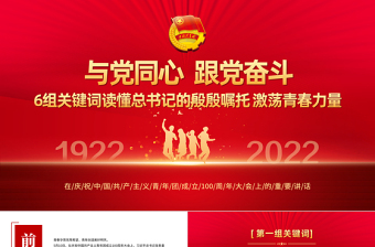 党的100周年PPT