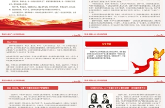 1919-2022团史故事100讲PPT庆祝中国共青团建团100周年团史学习教育专题团课