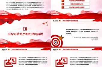 总书记关于全面加强党的纪律建设的重要论述扎紧党纪党规的笼子党课PPT课件