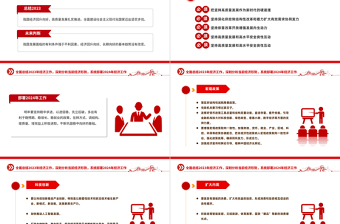 中央经济工作会议PPT红色简约总结2023年经济工作部署2024年经济工作课件