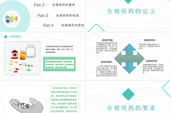 2022合理用药PPT清新简约医疗通用PPT