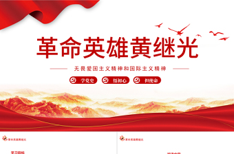 贵州近现代革命英雄事迹PPT