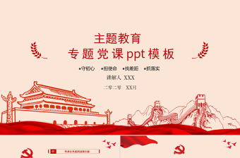 党课开讲了的党课范文ppt