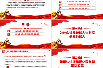 2024必须全力以赴扛起的时代重任PPT党建风怎么看打好实现建军一百年奋斗目标攻坚战课件