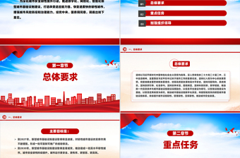 精美简洁关于推进新型城市基础设施建设打造韧性城市的意见PPT模板