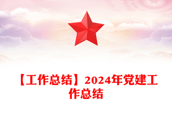 【工作总结下载】2024年党建工作总结下载